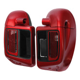 HR3 Wicked Red Vented Lower Fairing Kit FOR Harley Touring Models 2014-2023 (Fits water cooled models)